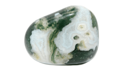 tree agate crystal