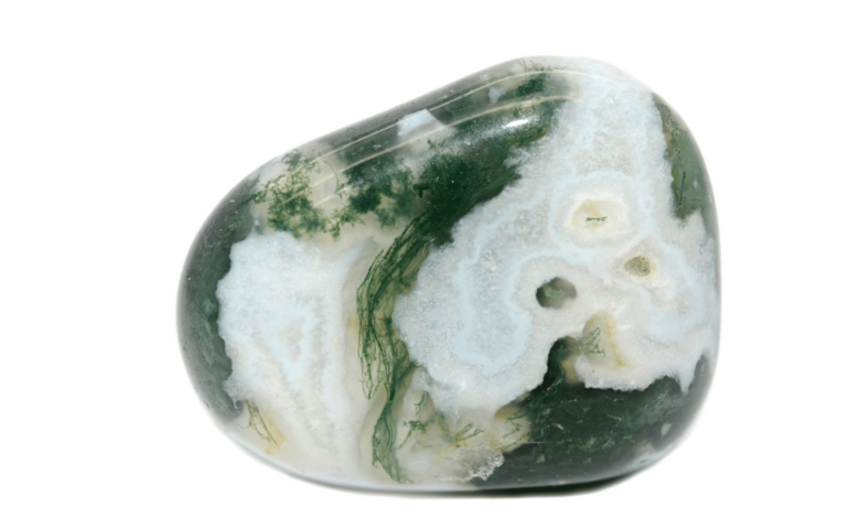 tree agate crystal