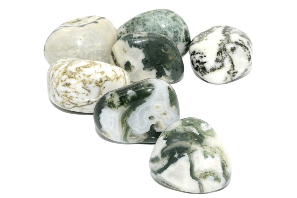 tree agate crystals