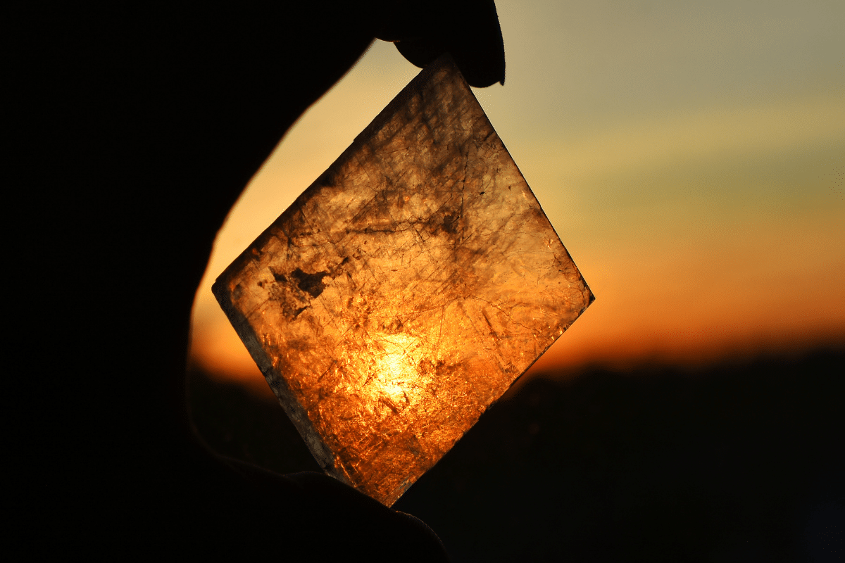 iceland spar calcite double refraction