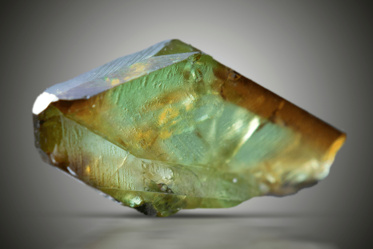 rough sphene titanite crystal