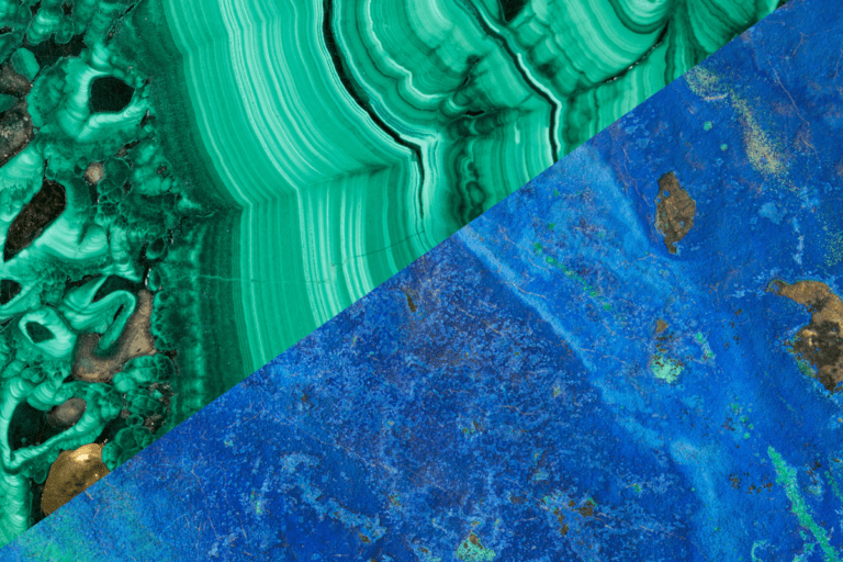 Malachite vs azurite