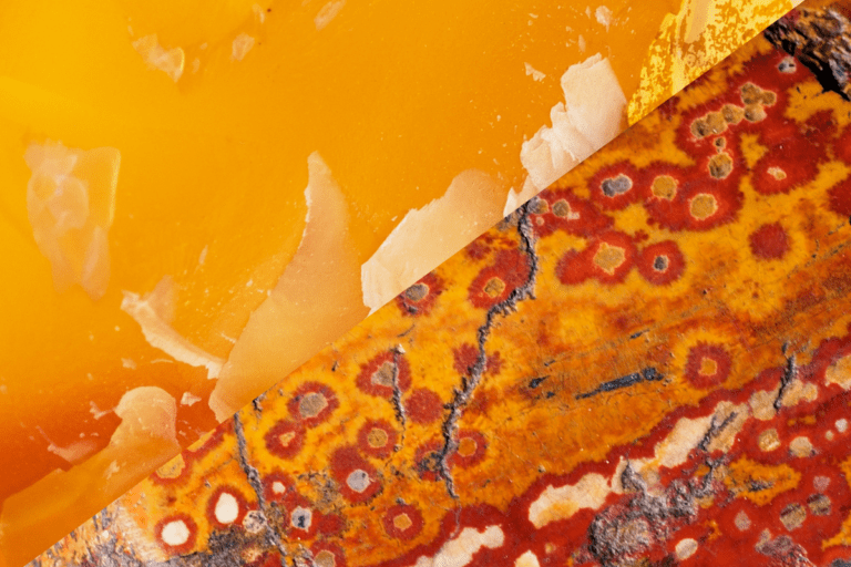 Carnelian vs Red Jasper