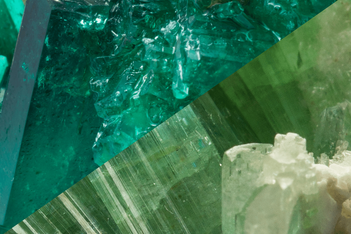 emerald vs green tourmaline