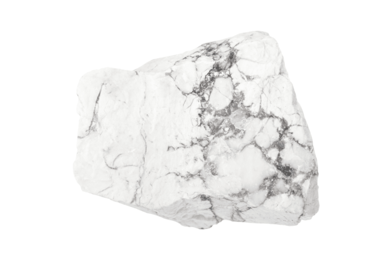 rough raw howlite stone properties