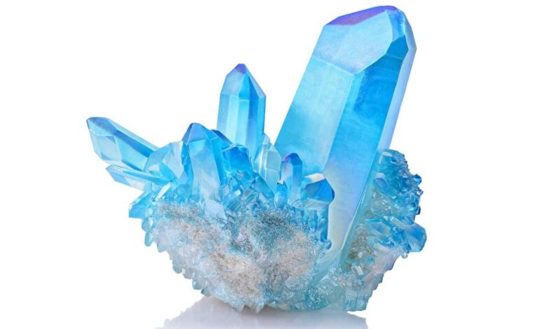 aqua aura quartz