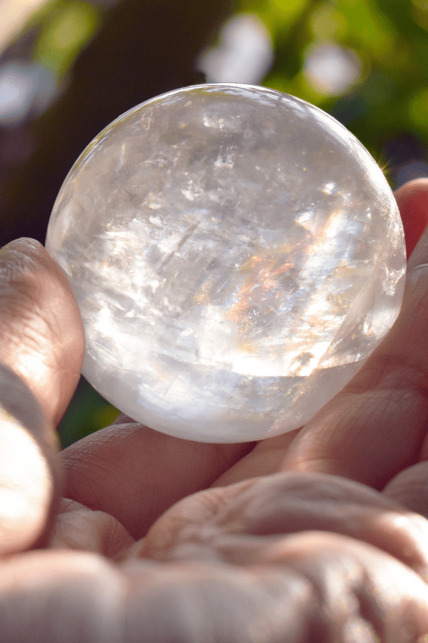 rainbow quartz sphere