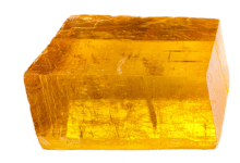 honey golden calcite